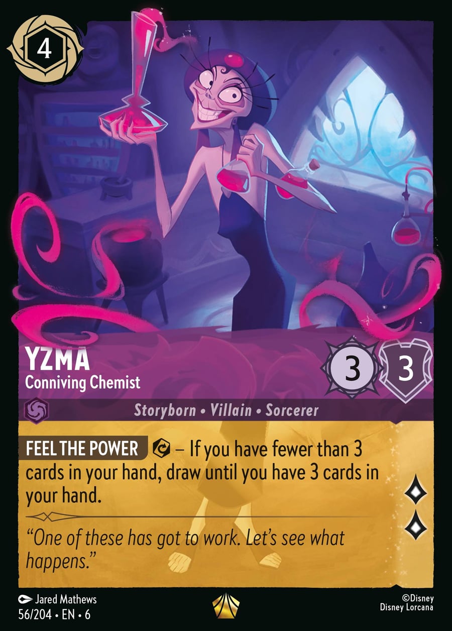 Yzma - Conniving Chemist card art