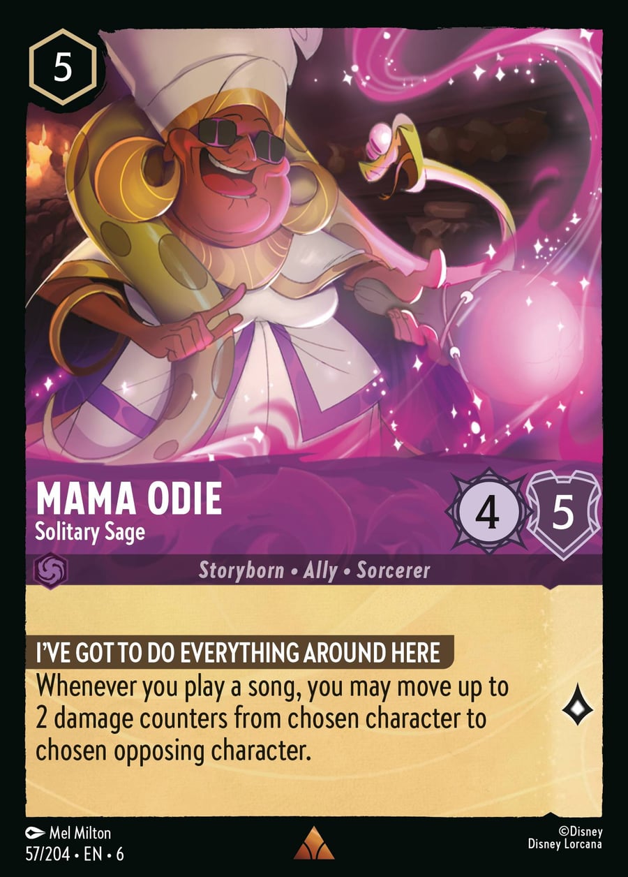 Mama Odie - Solitary Sage card art