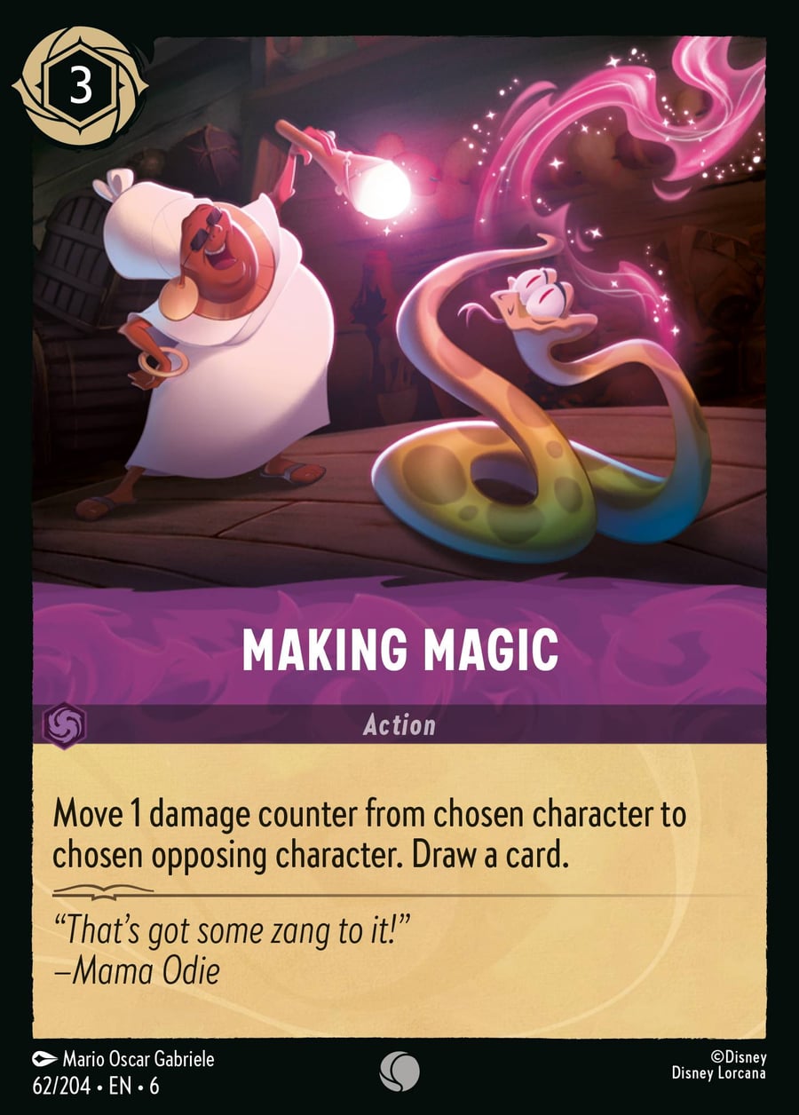 Making Magic card art