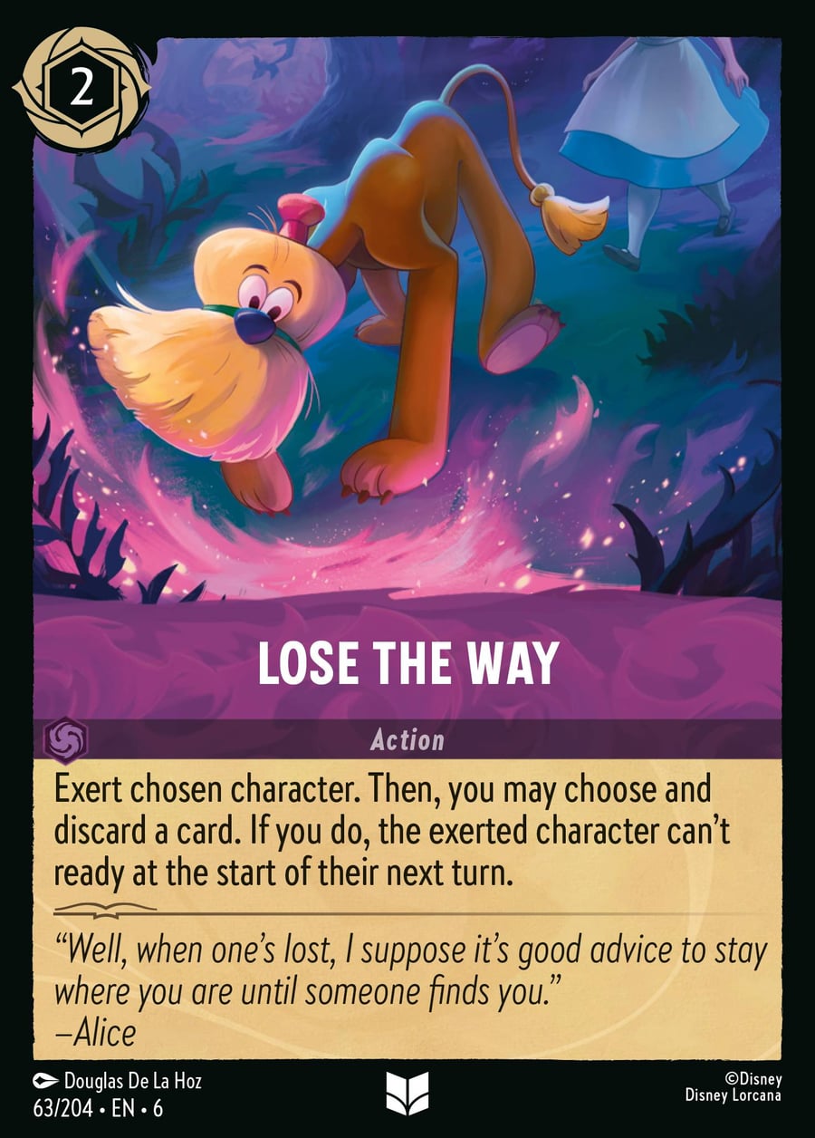 Lose the Way card art