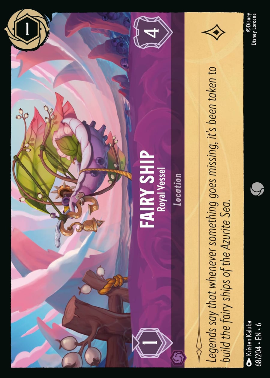 Fairy Ship - Royal Vessel card art