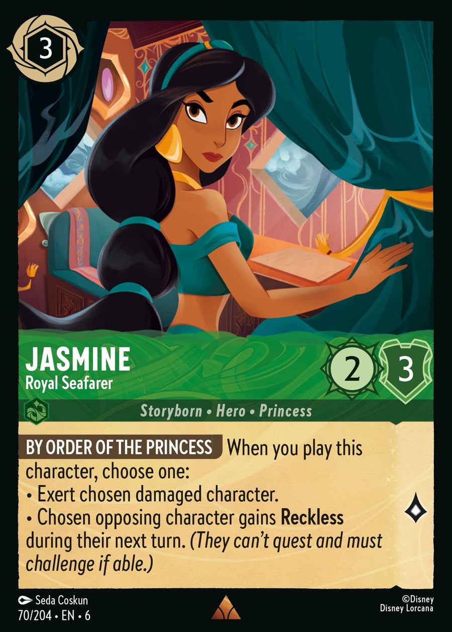 Jasmine - Royal Seafarer card art