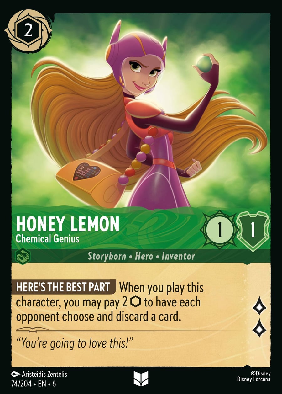 Honey Lemon - Chemical Genius card art