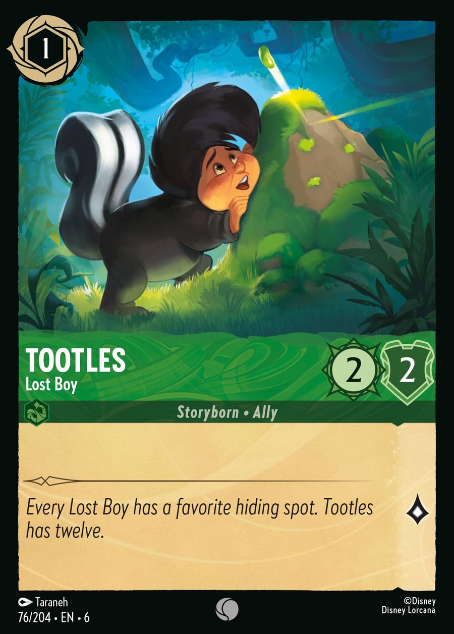 Tootles - Lost Boy card art