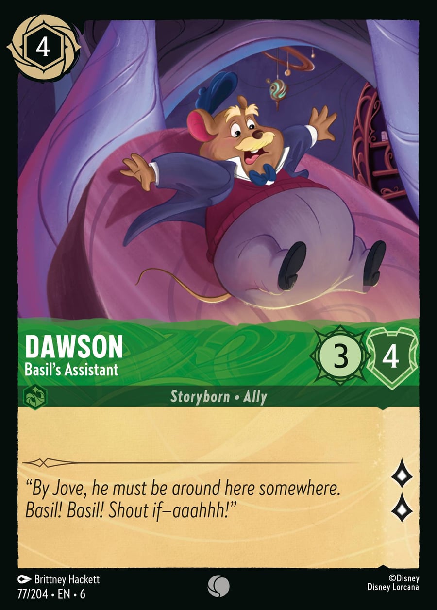 Dawson - Basil's Assistant card art
