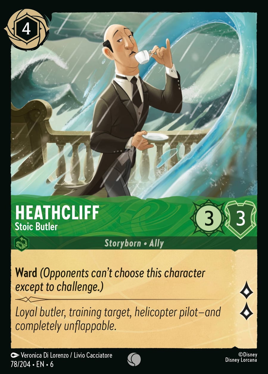 Heathcliff - Stoic Butler card art