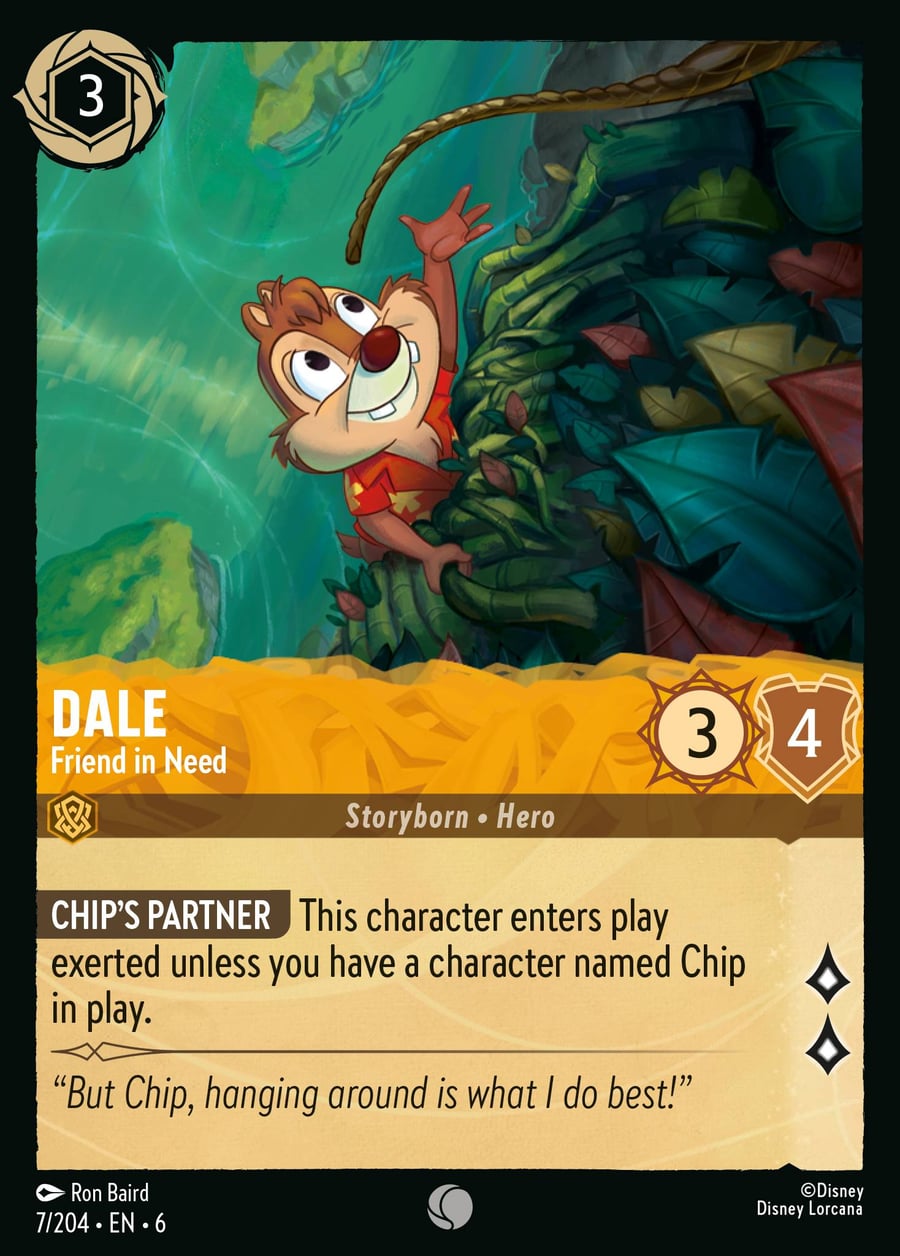 Dale - Friend in Need card art