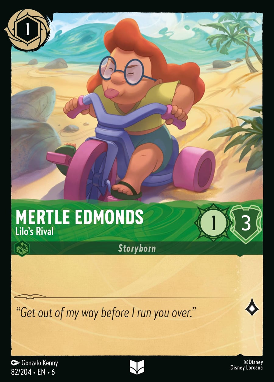 Mertle Edmonds - Lilo's Rival card art