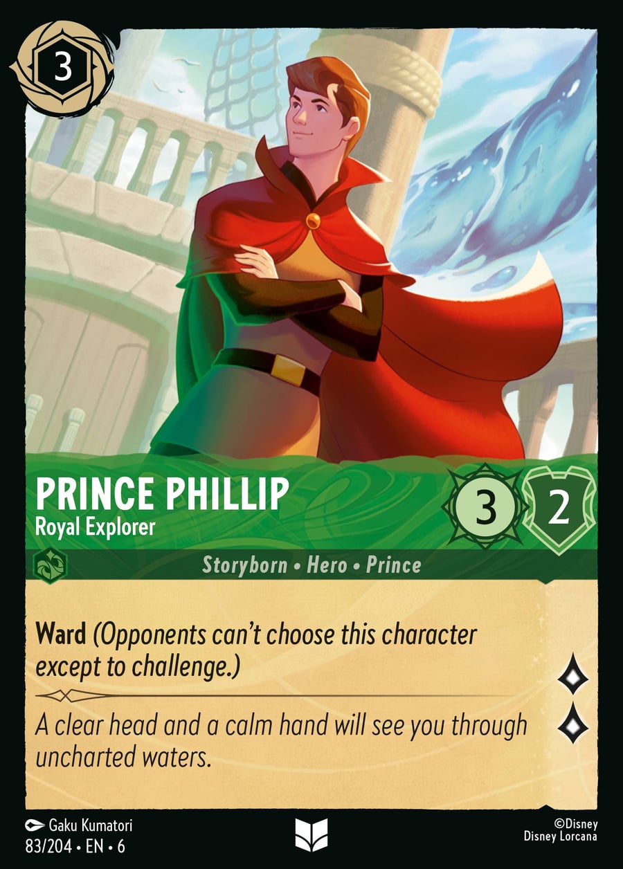 Prince Phillip - Royal Explorer card art