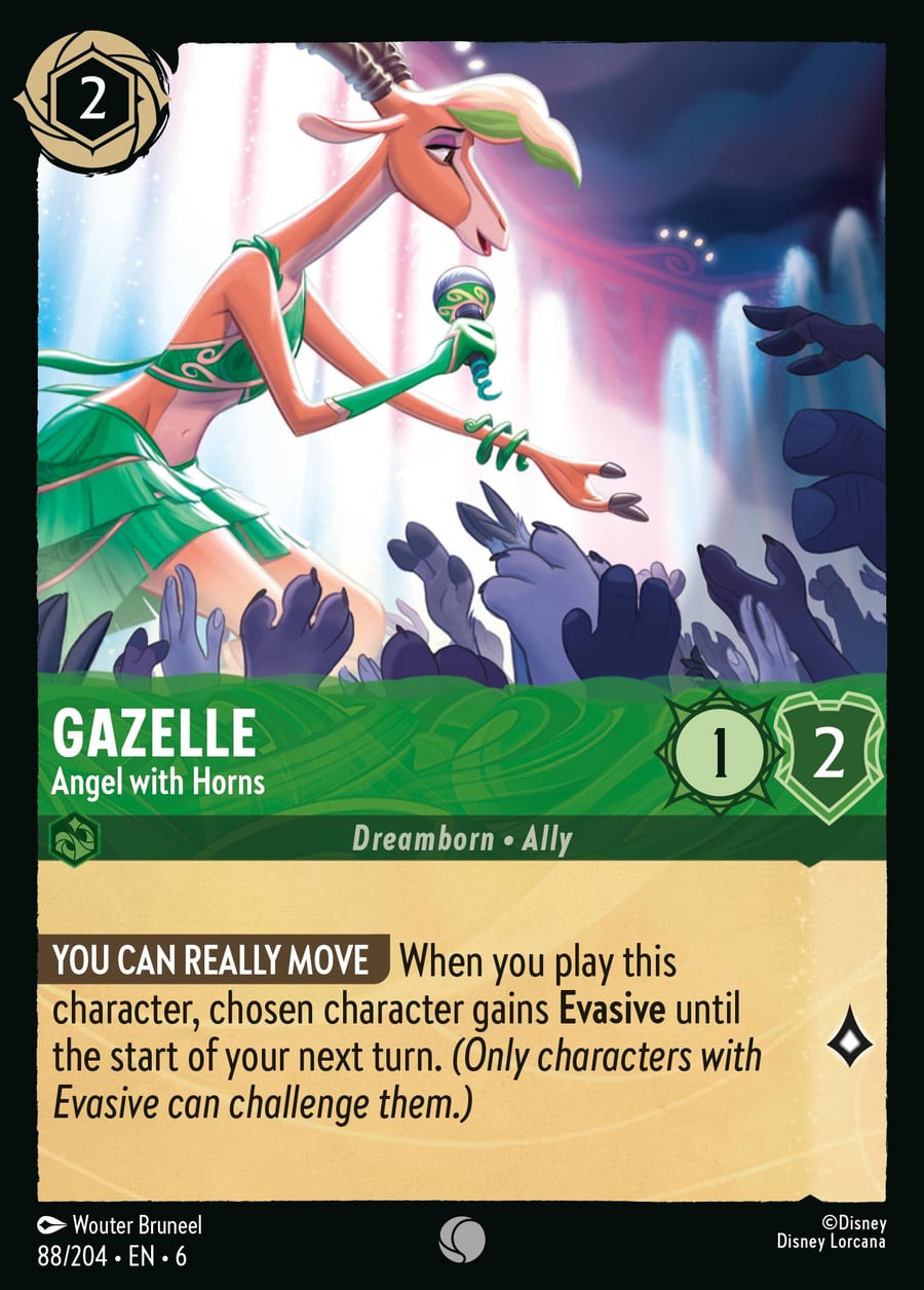 Gazelle - Angel with Horns card art