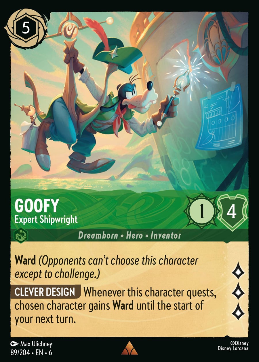 Goofy - Expert Shipwright card art