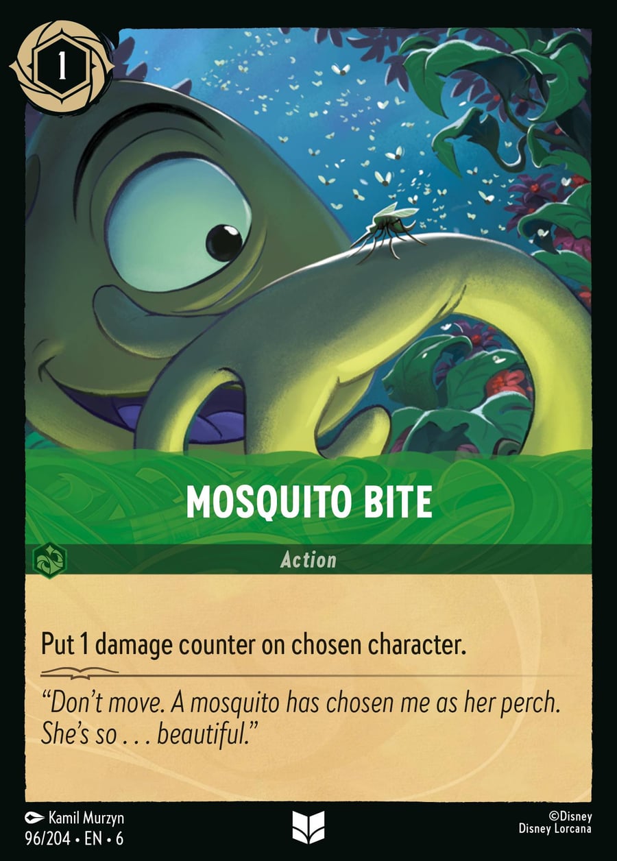 Mosquito Bite card art