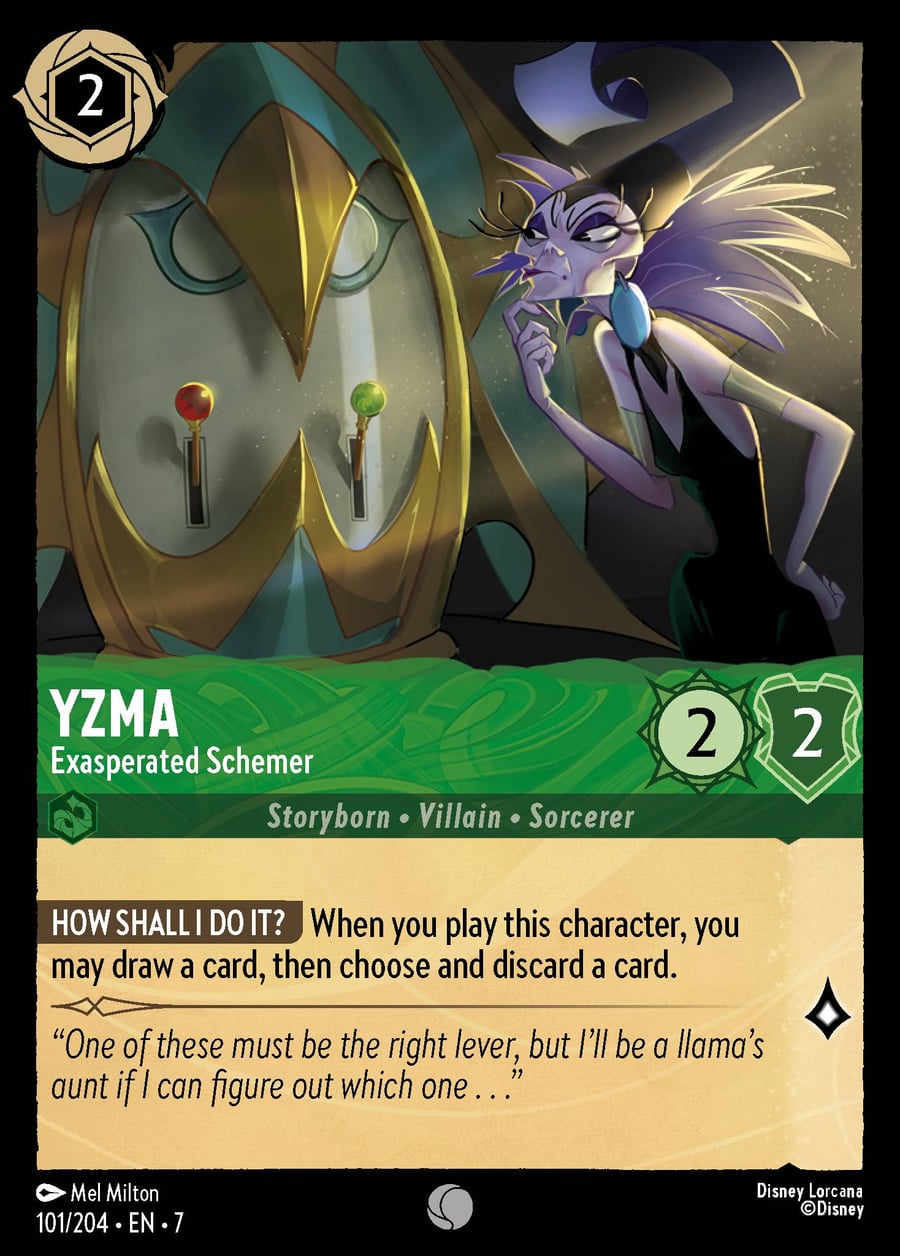 Yzma - Exasperated Schemer card art