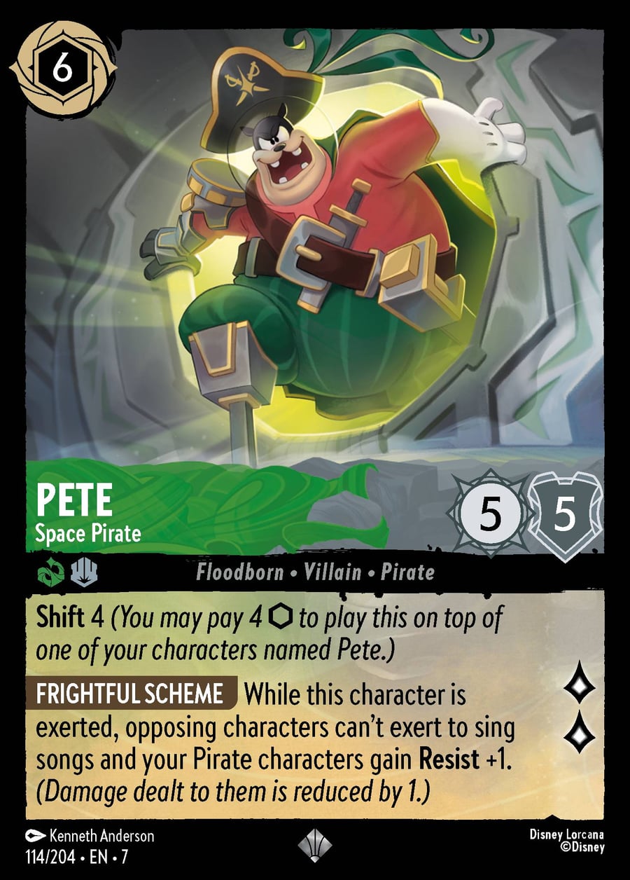 Pete - Space Pirate card art