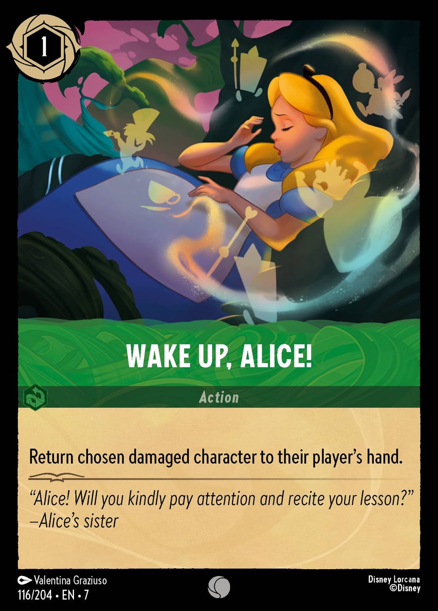 Wake Up, Alice! card art