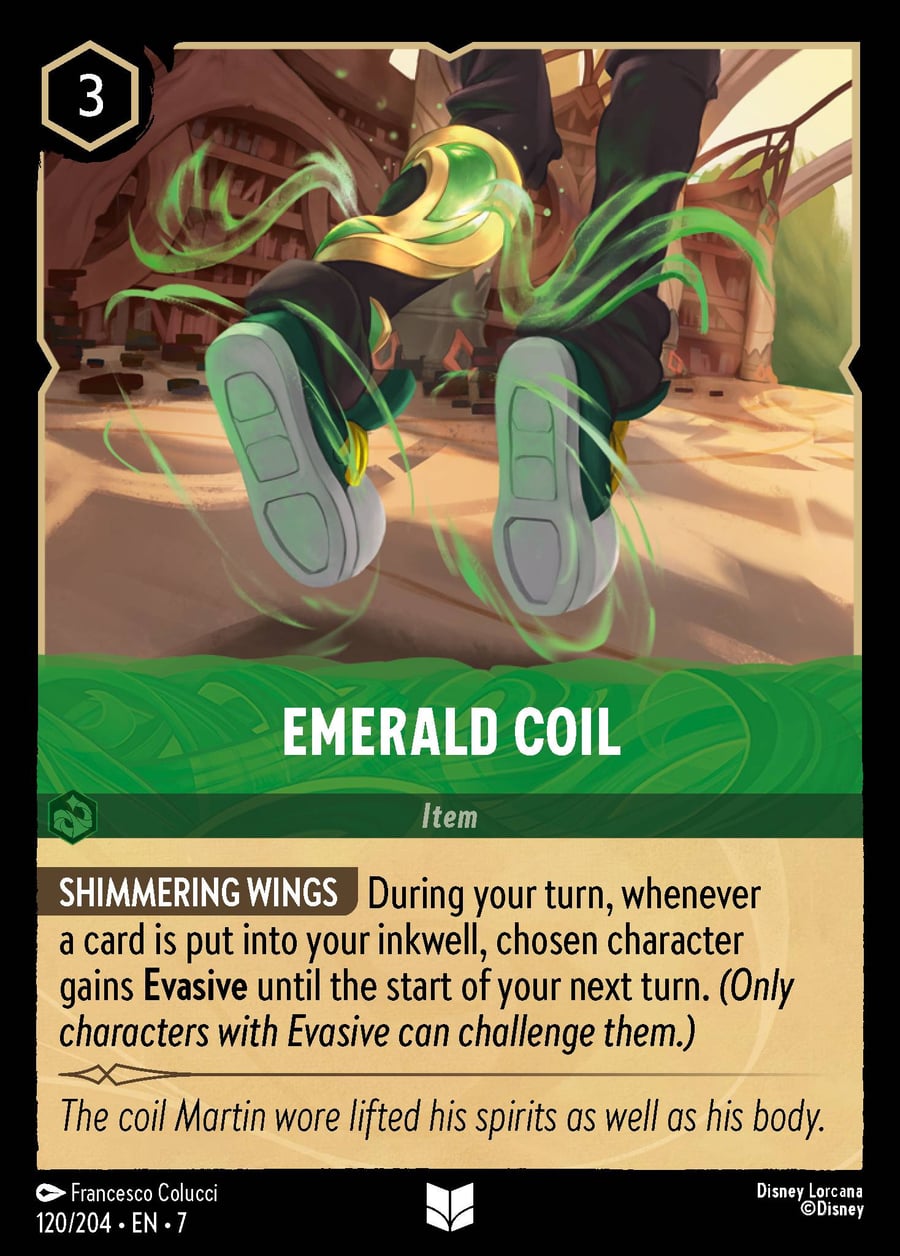 Emerald Coil card art