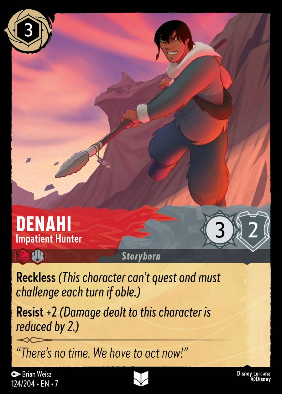 Denahi - Impatient Hunter card art