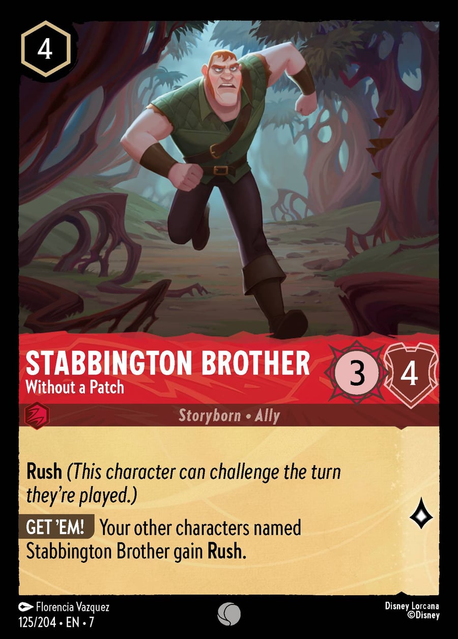 Stabbington Brother - Without a Patch card art