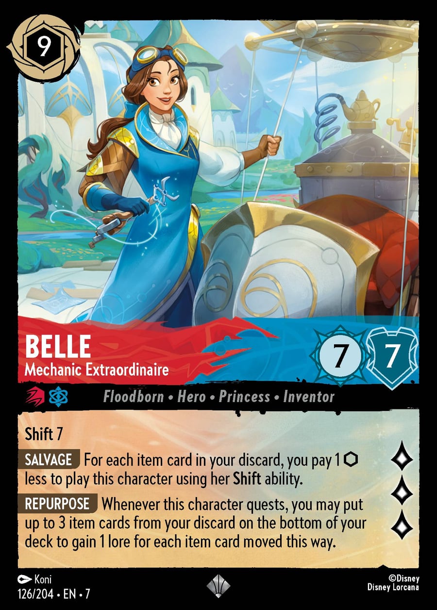 Belle - Mechanic Extraordinaire card art