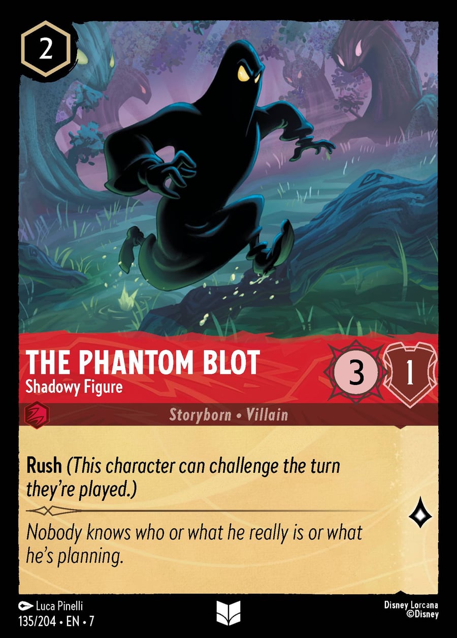 The Phantom Blot - Shadowy Figure card art