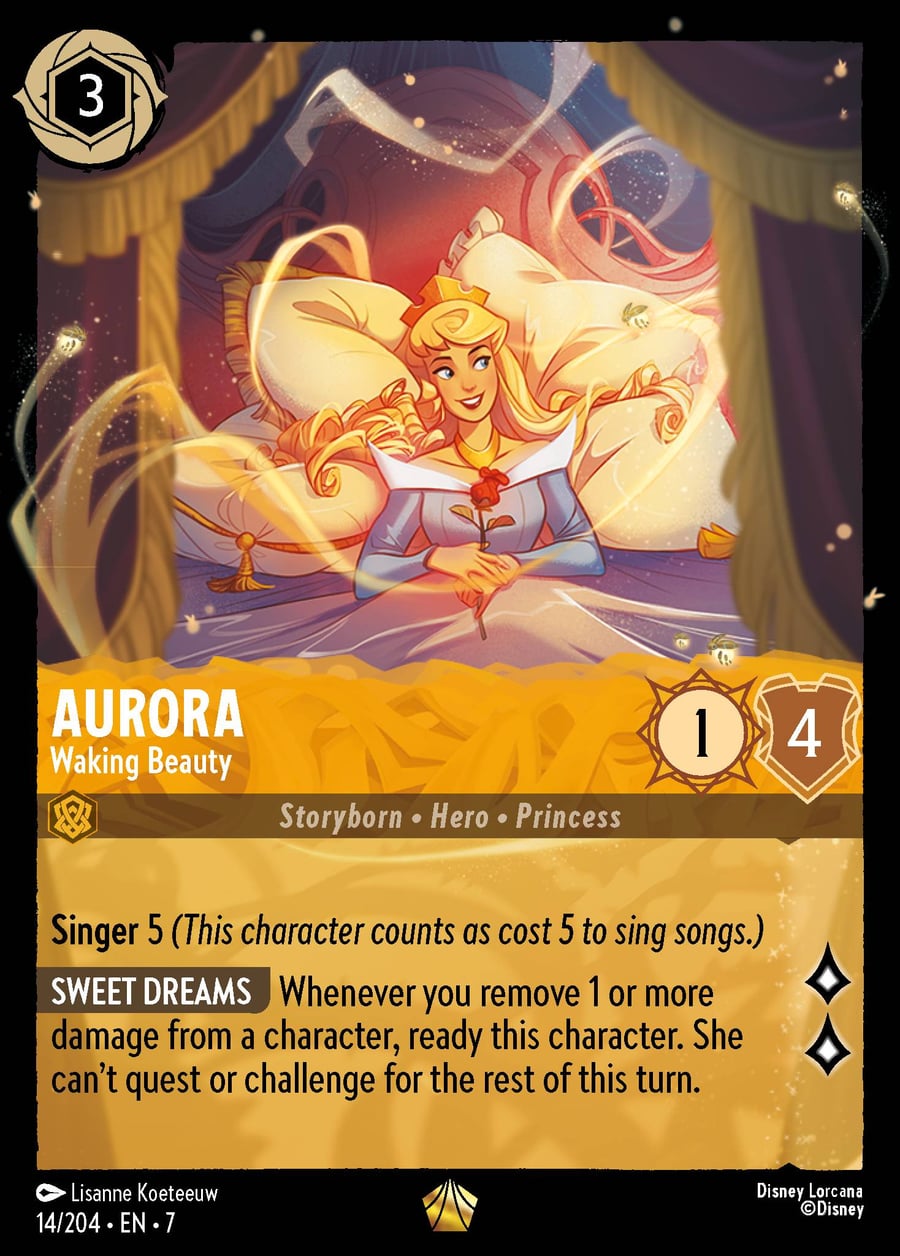 Aurora - Waking Beauty card art