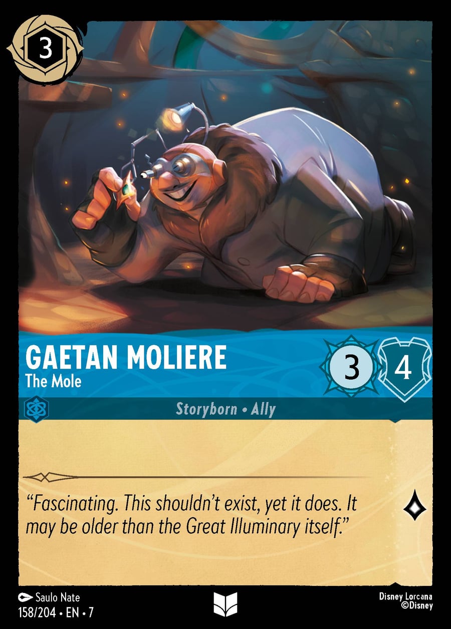 Gaetan Moliere - The Mole card art