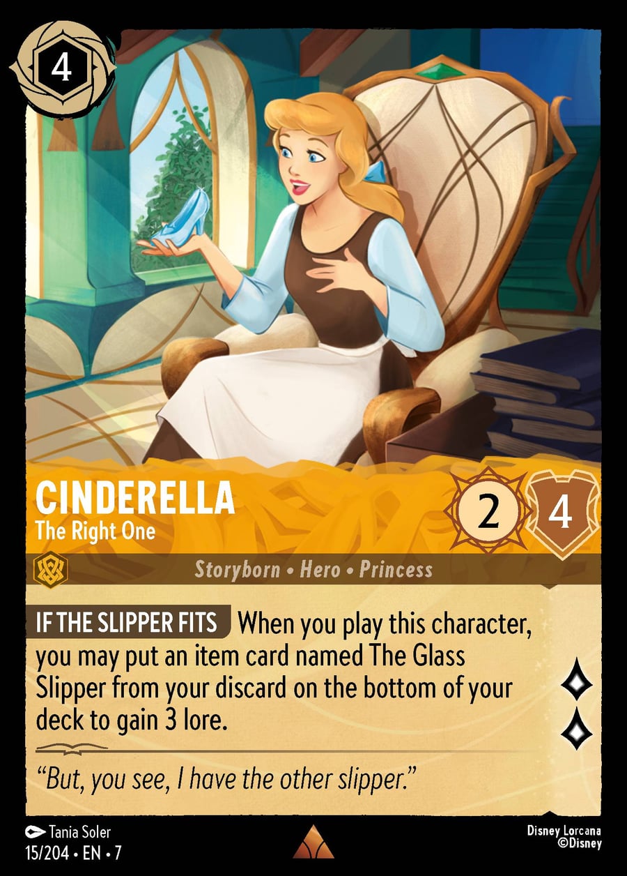 Cinderella - The Right One card art