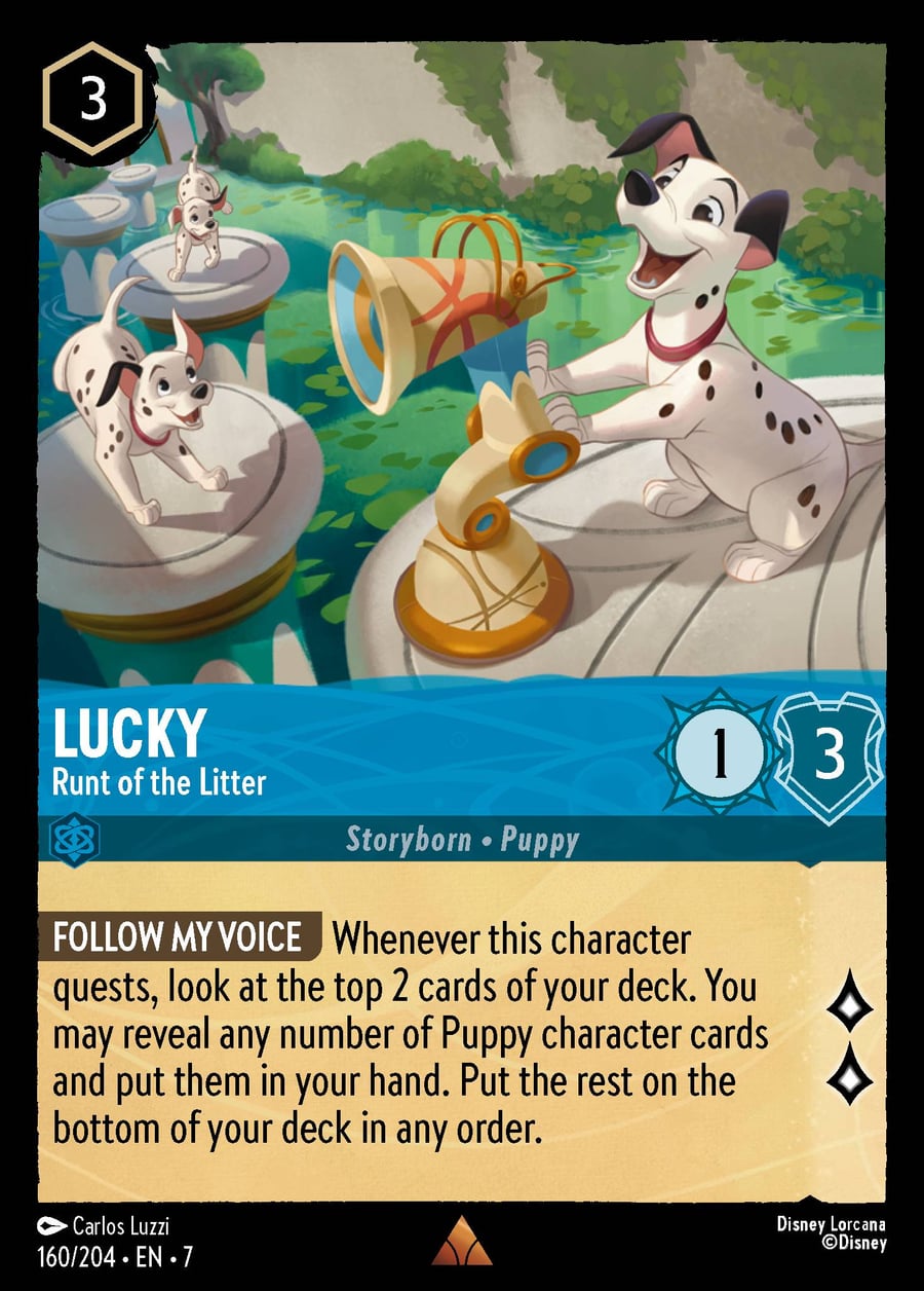 Lucky - Runt of the Litter card art