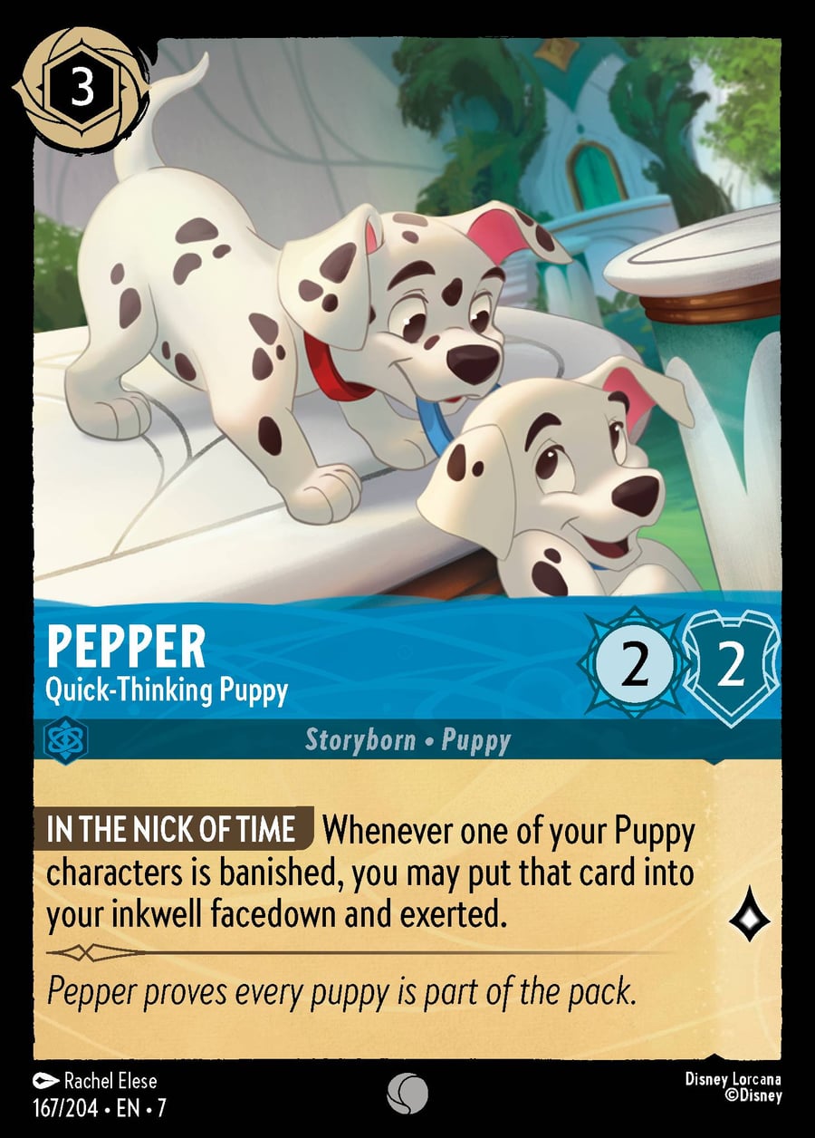 Pepper - Quick-Thinking Puppy card art
