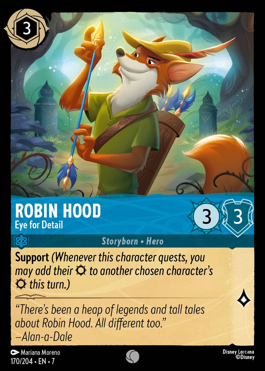 Robin Hood - Eye for Detail card art