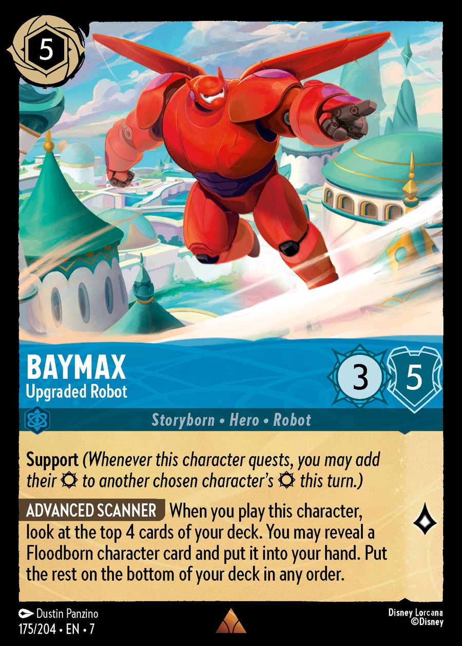 Baymax - Upgraded Robot card art