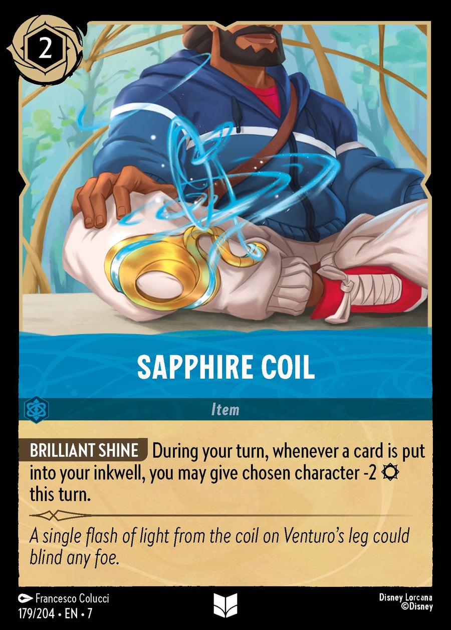 Sapphire Coil card art