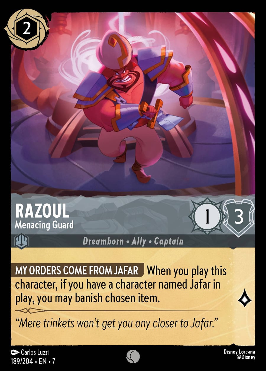 Razoul - Menacing Guard card art