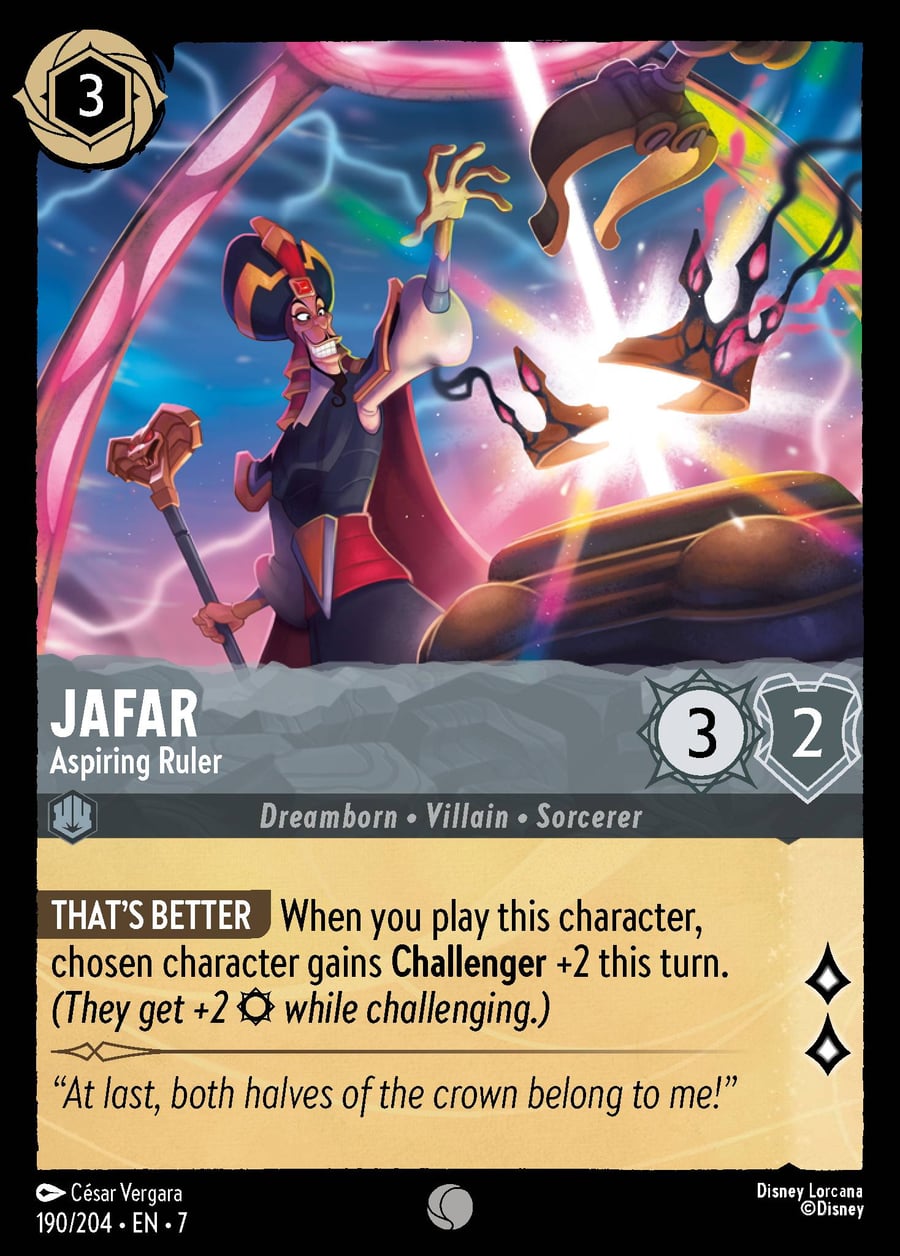 Jafar - Aspiring Ruler card art