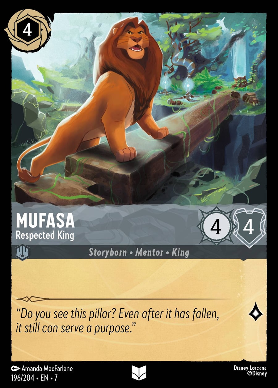 Mufasa - Respected King card art