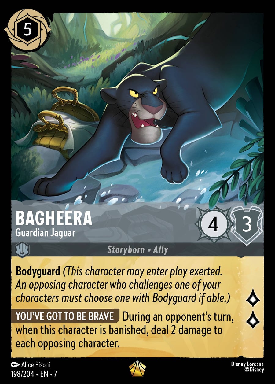 Bagheera - Guardian Jaguar card art