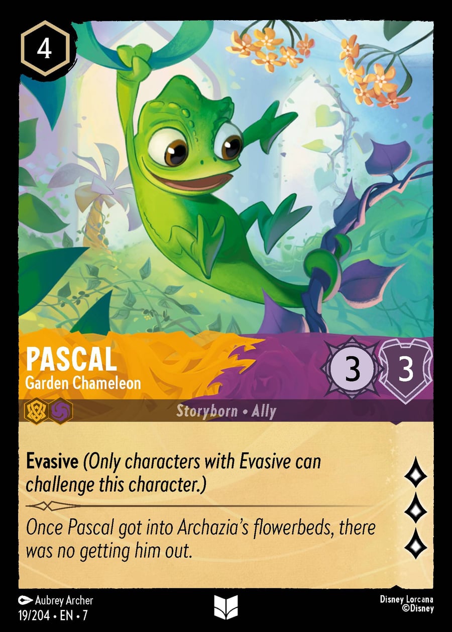 Pascal - Garden Chameleon card art