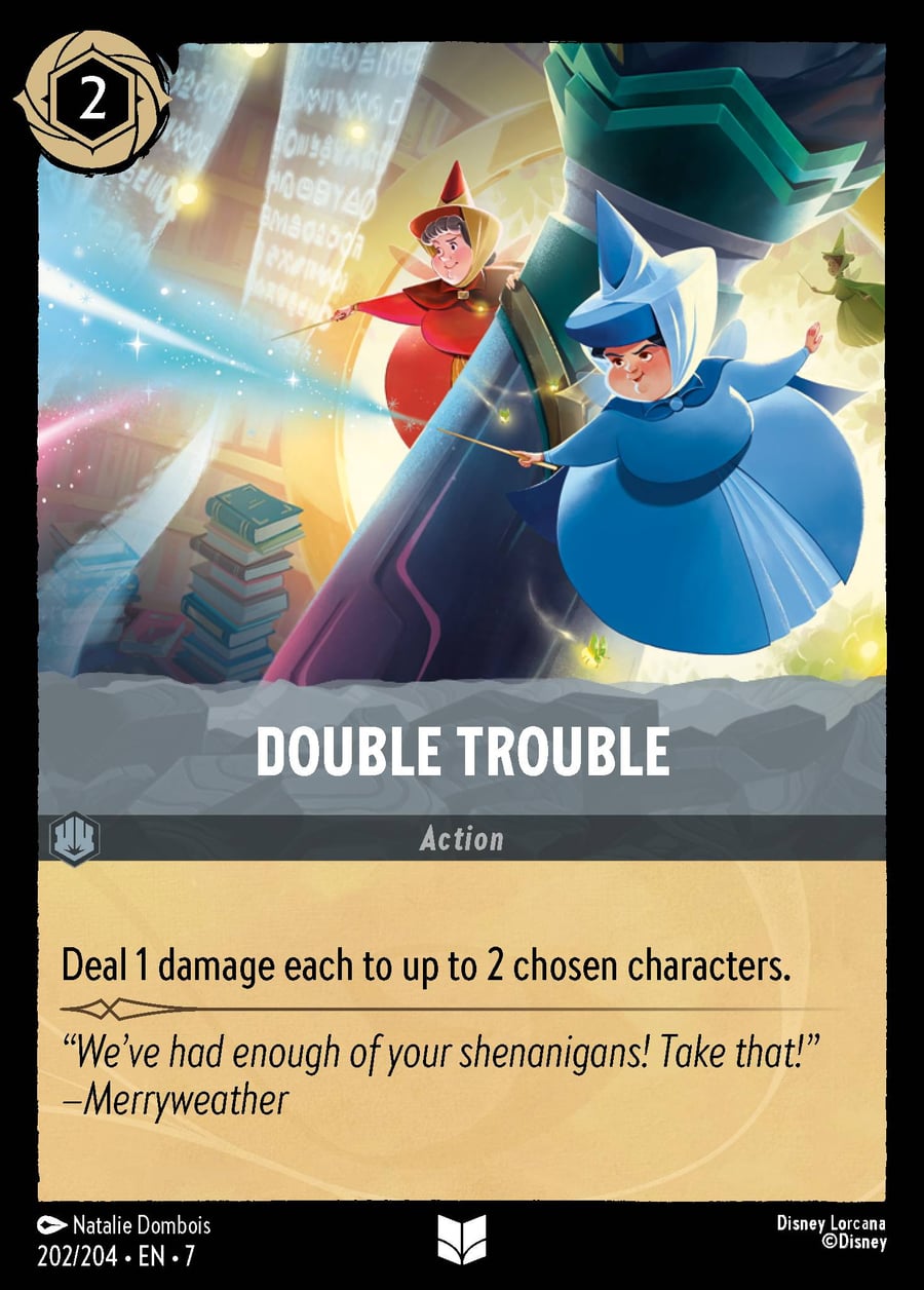 Double Trouble card art