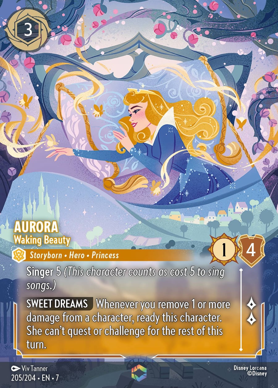 Aurora - Waking Beauty card art