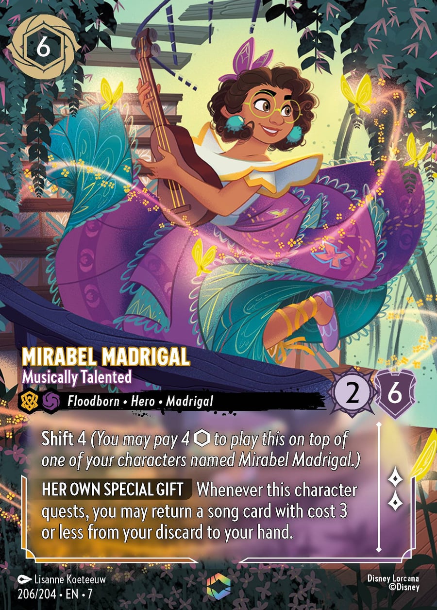 Mirabel Madrigal - Musically Talented card art