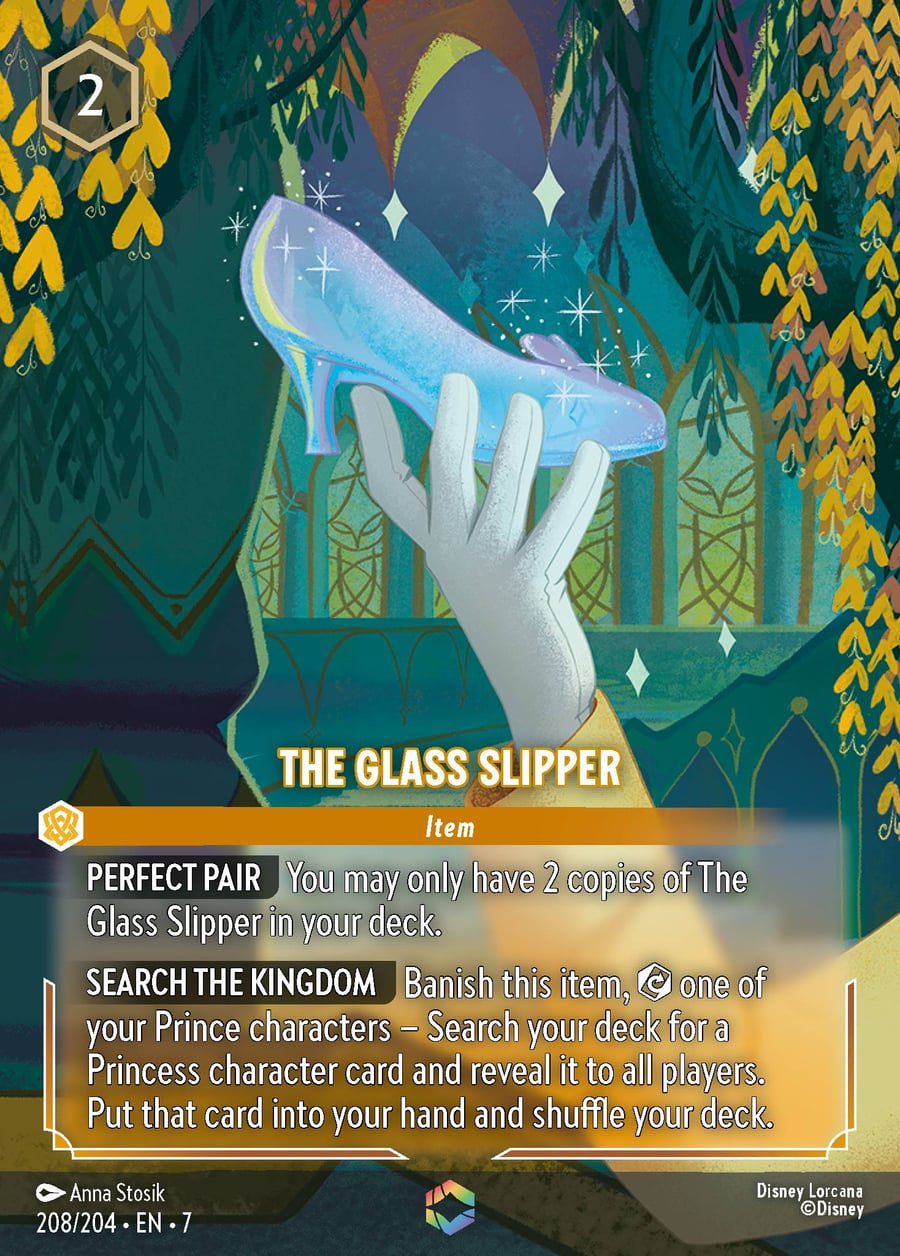 The Glass Slipper card art