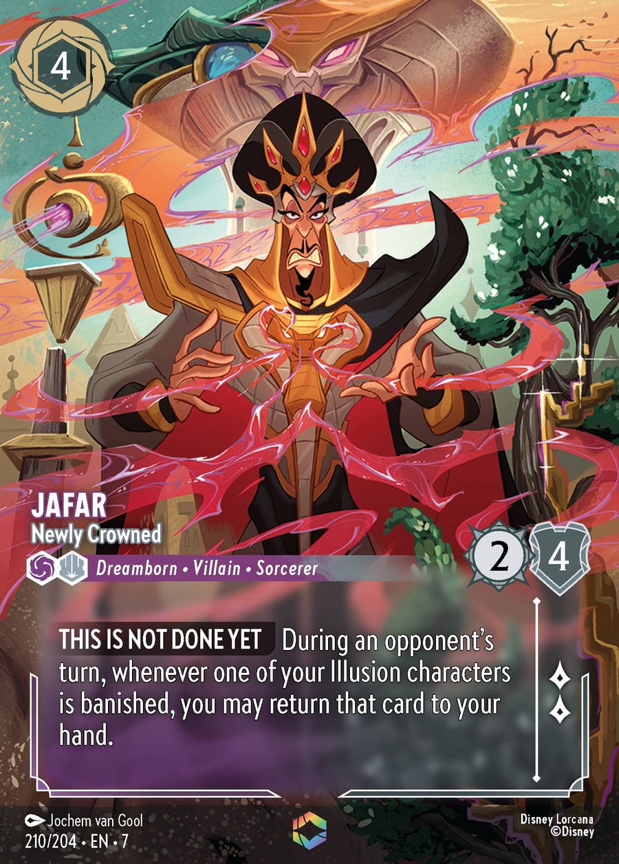 Jafar - Newly Crowned card art