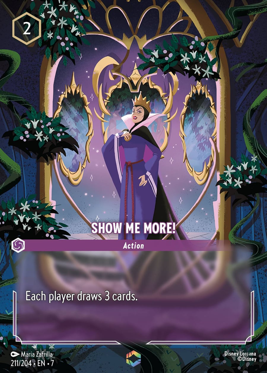 Show Me More! card art