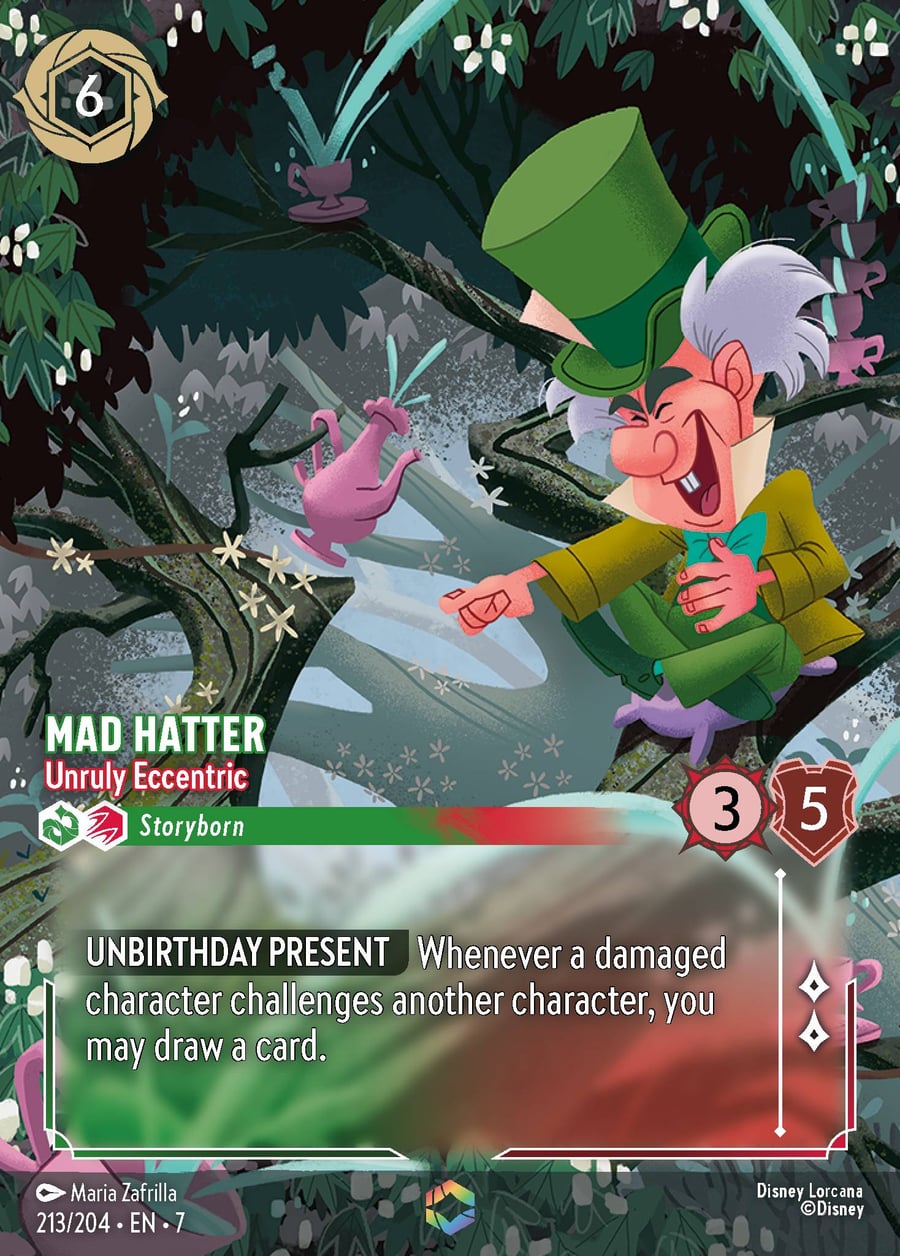 Mad Hatter - Unruly Eccentric card art