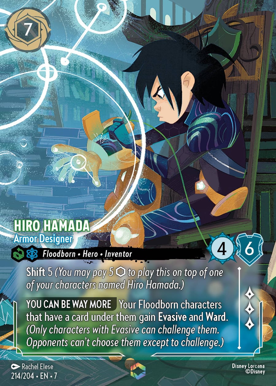 Hiro Hamada - Armor Designer card art