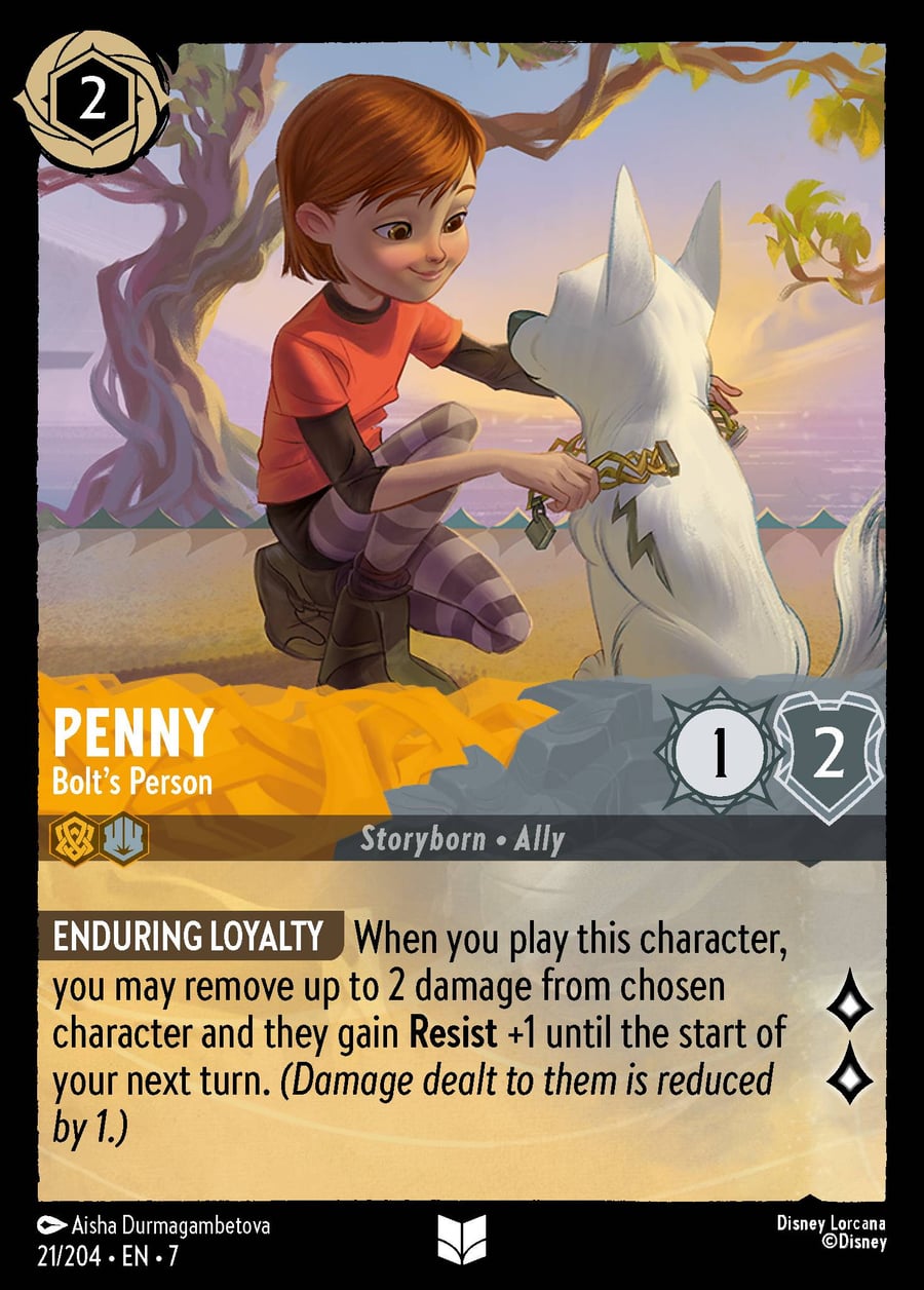 Penny - Bolt's Person card art