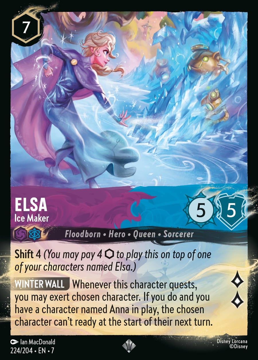 Elsa - Ice Maker card art