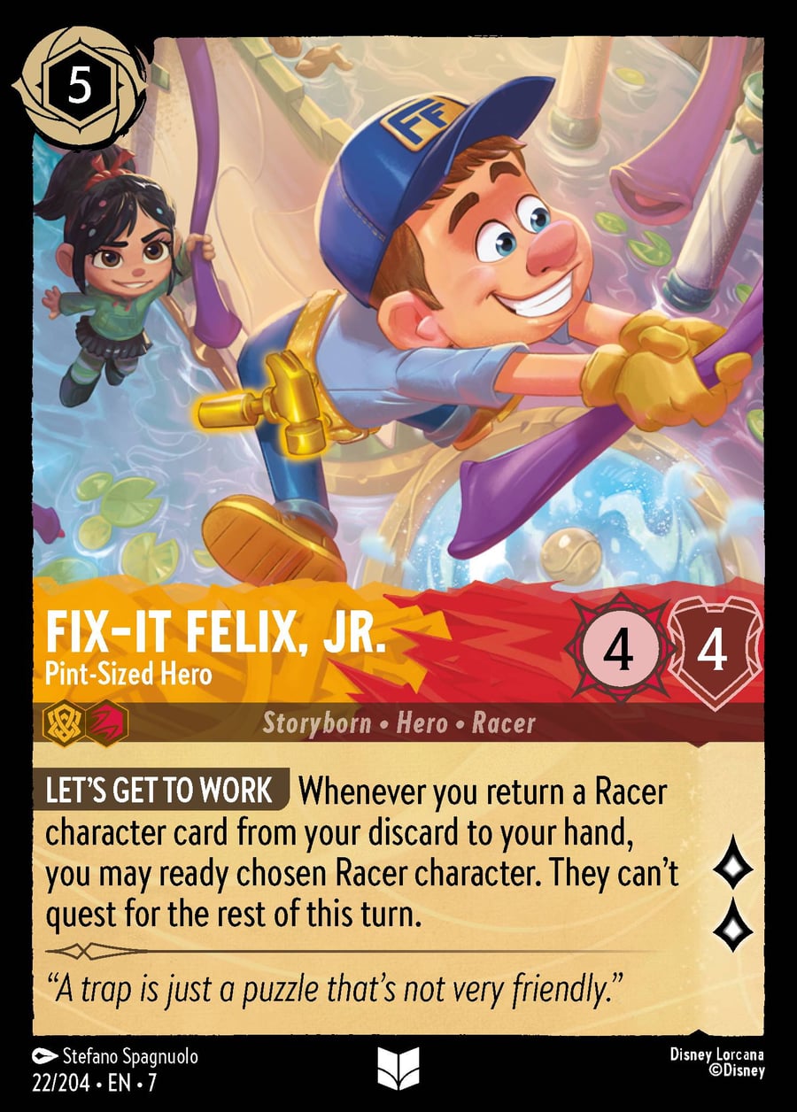 Fix-It Felix, Jr. - Pint-Sized Hero card art