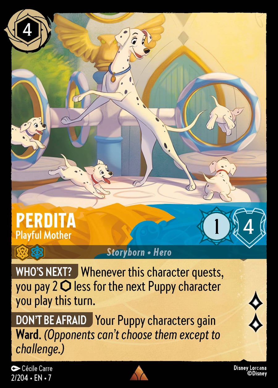 Perdita - Playful Mother card art