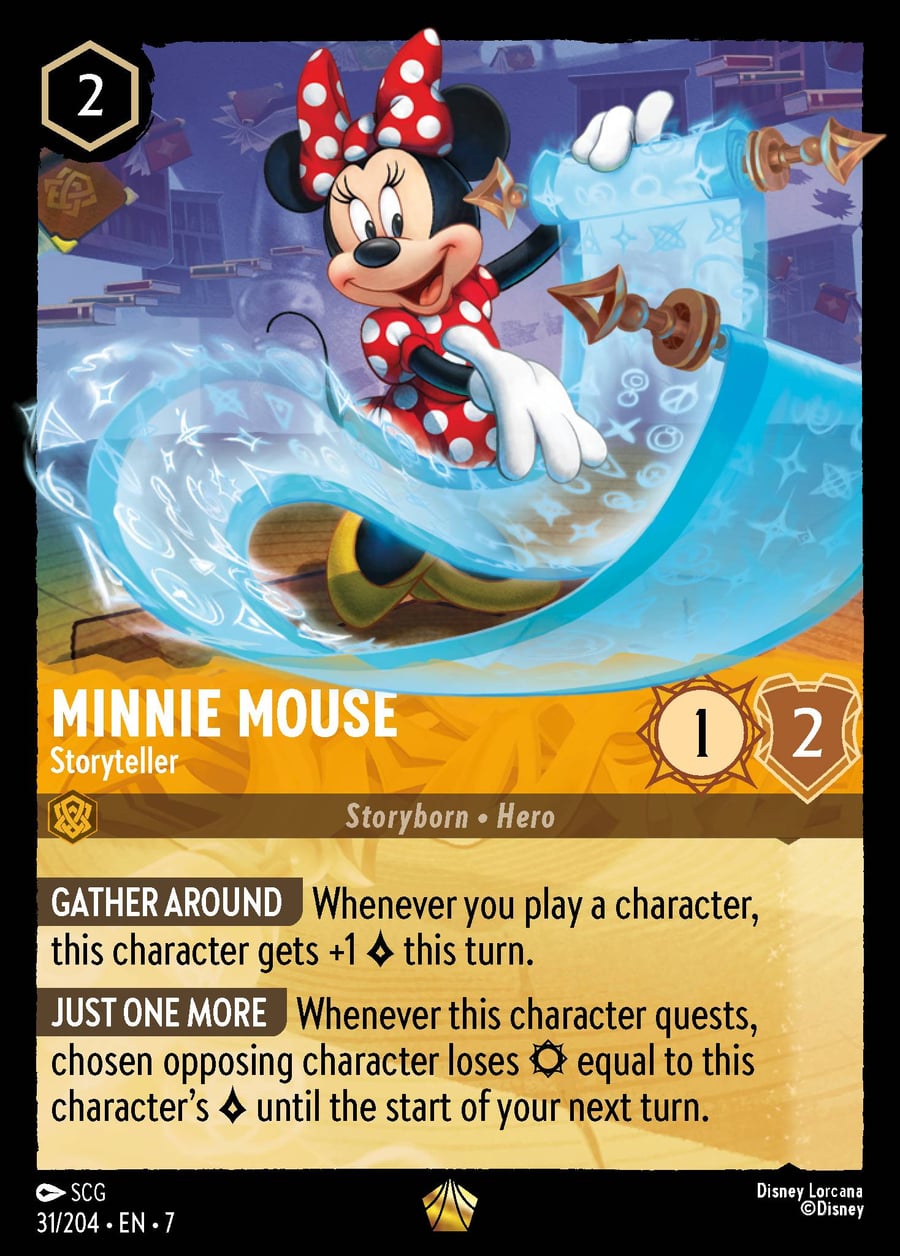 Minnie Mouse - Storyteller card art